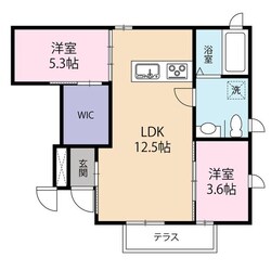 アーク　ビラの物件間取画像